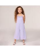 Wide Leg Cropped Jumpsuit