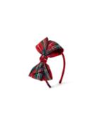 Plaid Bow Headband