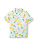 Pineapple Poplin Cabana Shirt
