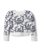 Horse Toile French Terry Sweatshirt