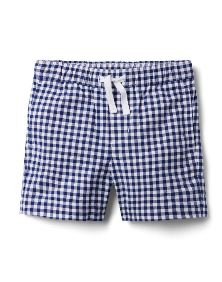 Gingham Pull-on Short