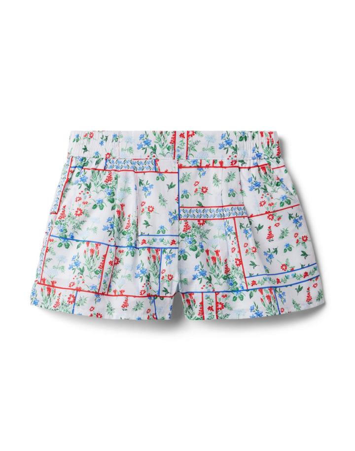 Floral Patchwork Short