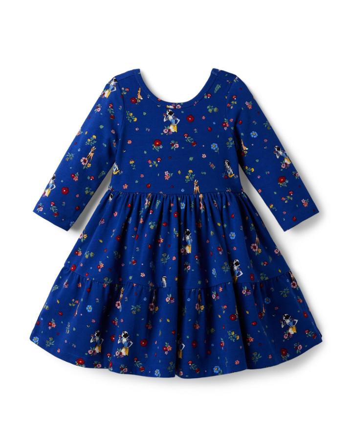 Disney Snow White Floral Jersey Dress