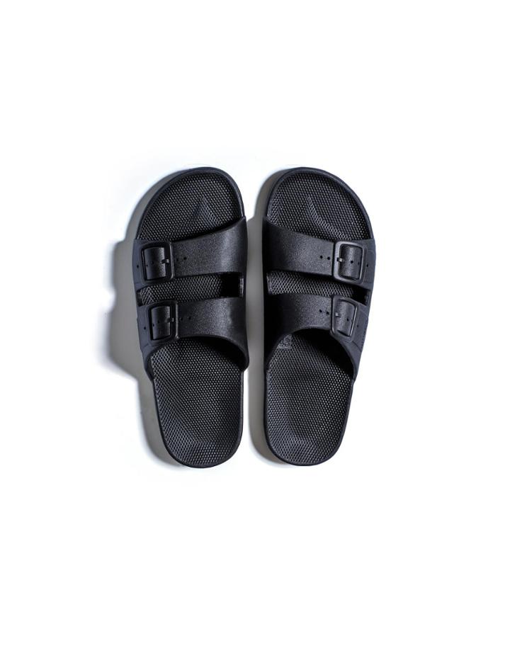 Freedom Moses Kid Black Slides
