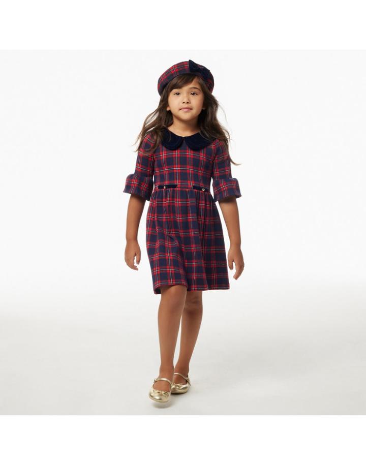 Plaid Jacquard Dress
