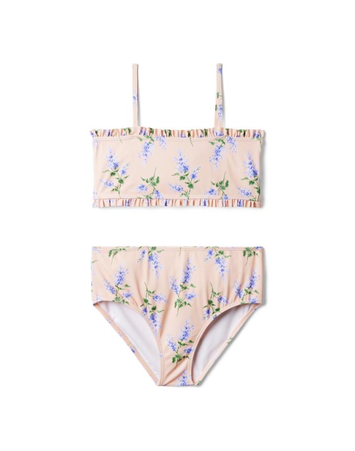 Floral Smocked Recycled 2-piece Swimsuit