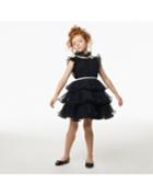 Dot Tiered Tulle Dress