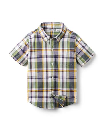 Madras Plaid Shirt