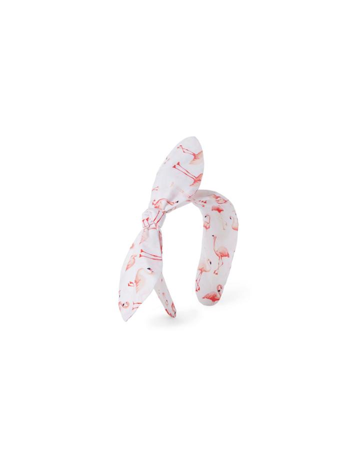 Flamingo Bow Headband