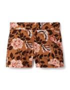 Butterfly Floral Canvas Short