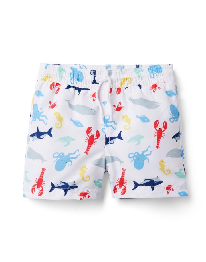 Sea Life Swim Trunk