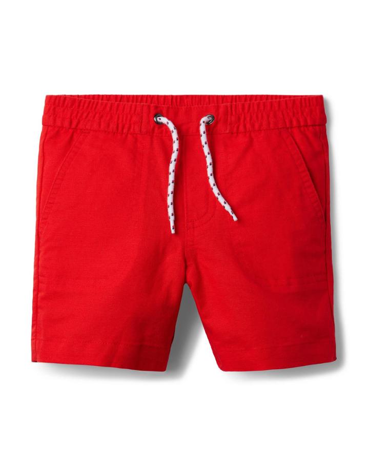 Linen Pull-on Short