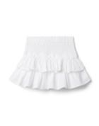 The Hailey Smocked Seersucker Skirt