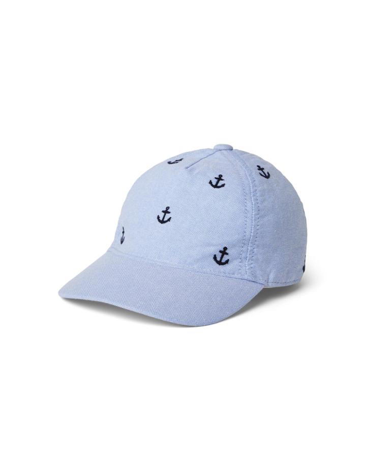 Embroidered Anchor Cap