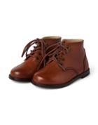 Leather Lace-up Boot