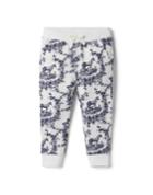 Horse Toile French Terry Jogger