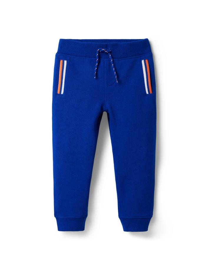 Stripe Pocket French Terry Jogger