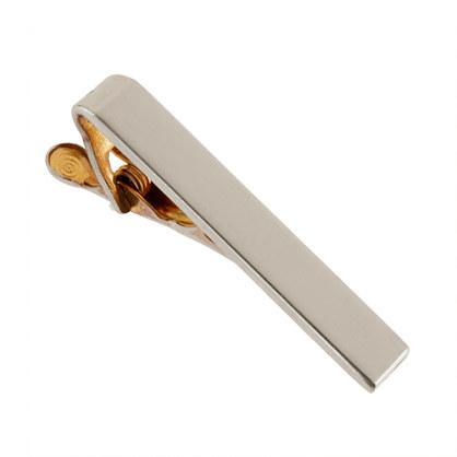 Skinny-tie Sterling-silver Tie Clip