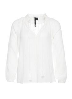 Eli Embroidered Tunic White L