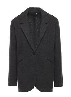 Meredith Blazer Heather_charcoal L