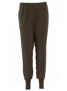 Cooper Silk Pant Olive