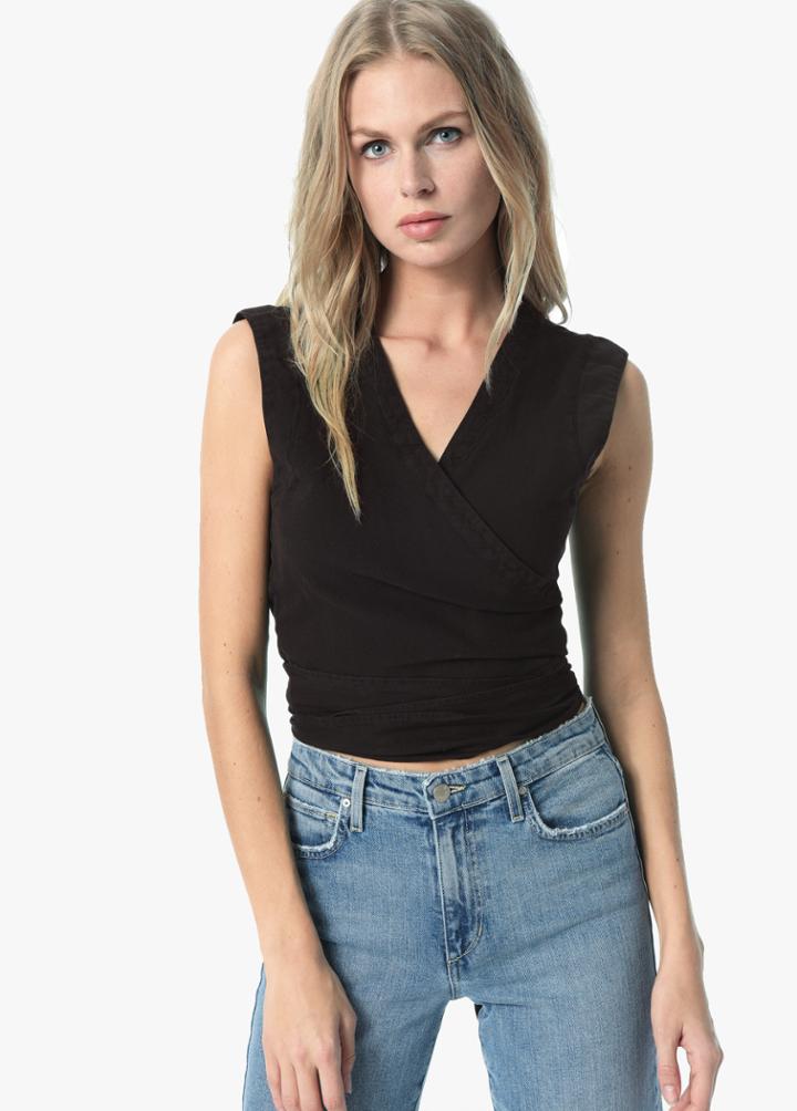 Luliana Wrap Blouse