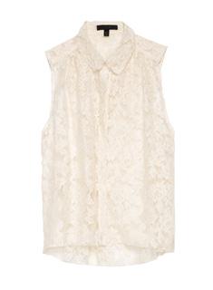 Abigail Lace Blouse Bone