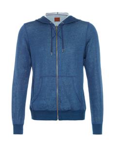 Ace Indigo Zip Hoodie Raw