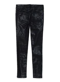 Snake Print Jegging Midnight_blue