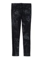 Snake Print Jegging Midnight_blue