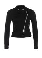 Chloe Zip Jacket Black
