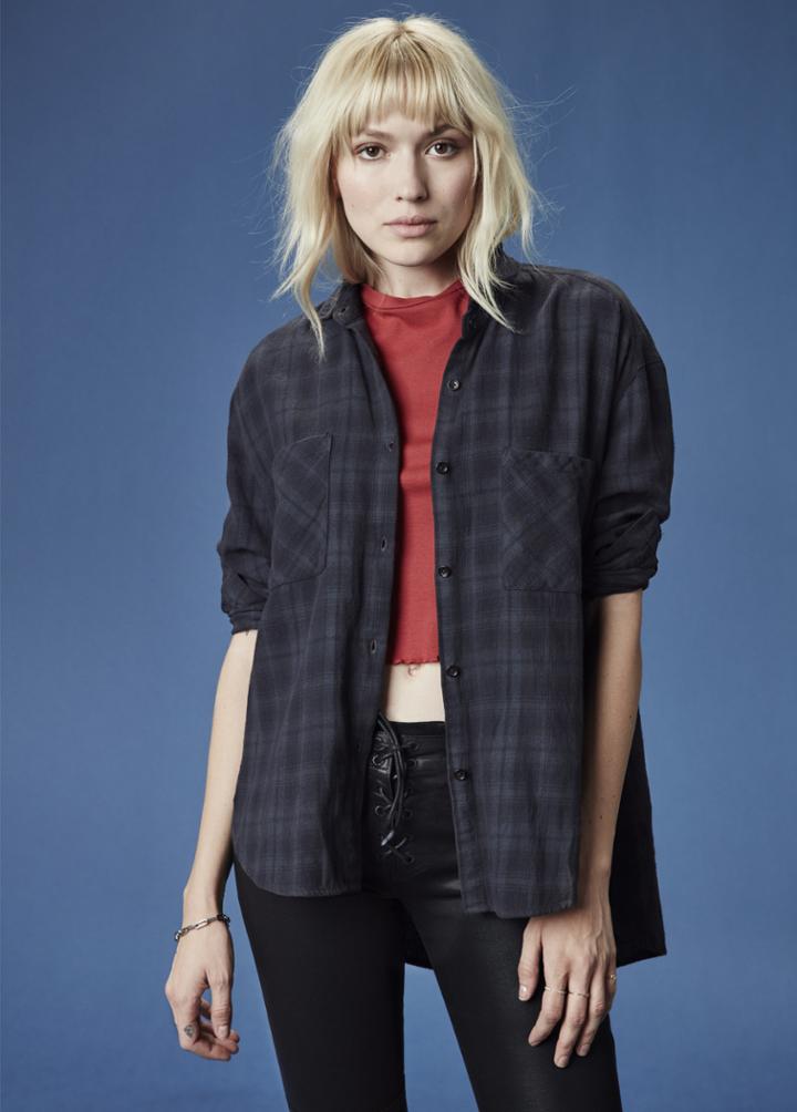 Taylor Hill X Joe's | Boyfriend Flannel