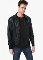 Md Leather Military Bomber