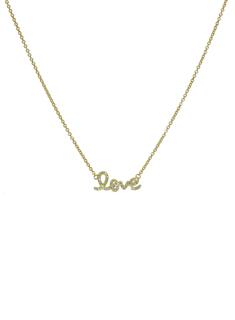 Love Necklace Gold Os