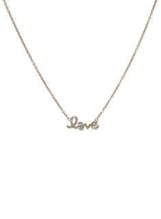 Love Necklace Rosegold Os