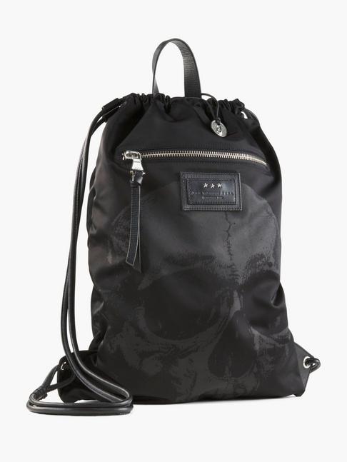 John Varvatos Skull Drawstring Bag