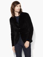 John Varvatos Satin Shawl Velvet Jacket