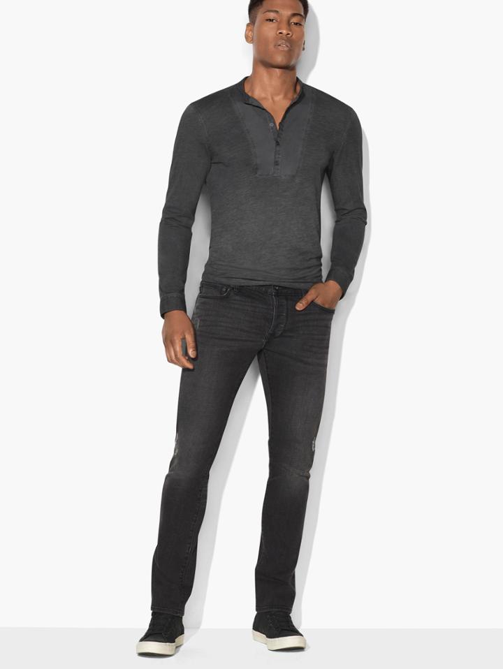 John Varvatos Wight Jean Charcoal Size: 28