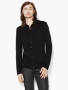 John Varvatos Merino Wool Button-up Shirt