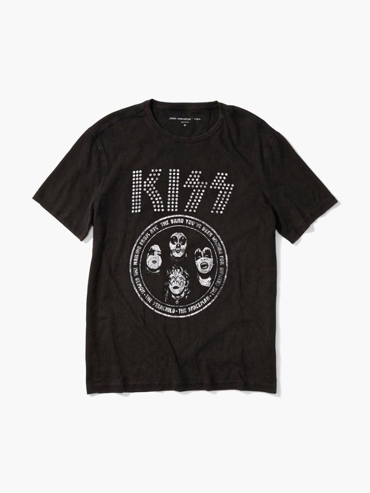 John Varvatos Kiss Tee Black Size: S
