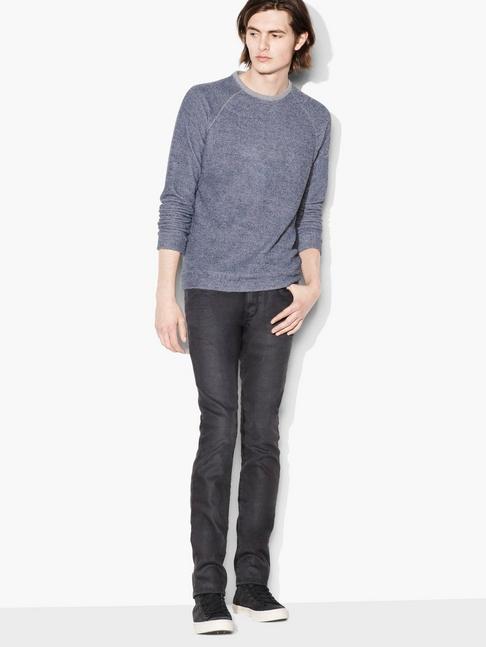 John Varvatos French Terry Raglan Crewneck