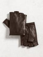 John Varvatos Fingerless Sheepskin Glove