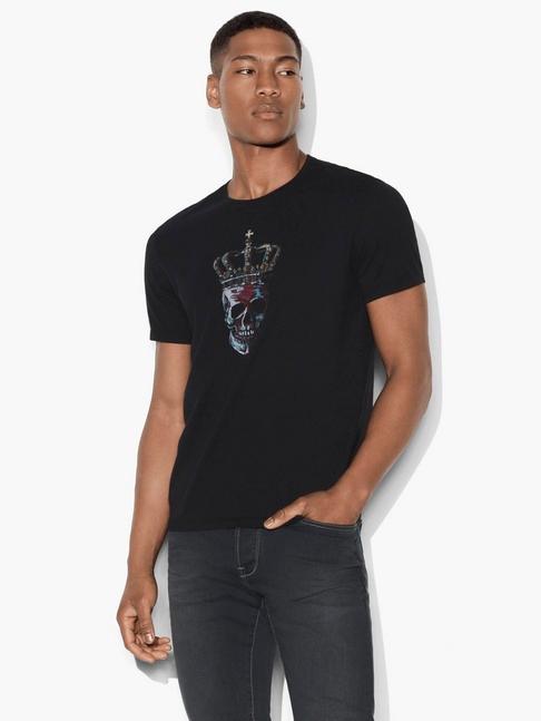 John Varvatos Crowned Skull Graphic Tee