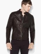 John Varvatos Studded Leather Jacket