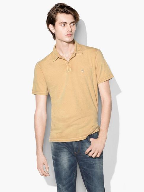 John Varvatos Pigment Dye Peace Polo  Size: S
