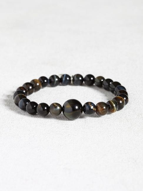 John Varvatos Blue Tigers Eye Limited Edition Bracelet