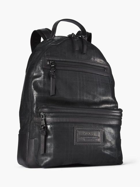 John Varvatos Suede Plaid Backpack