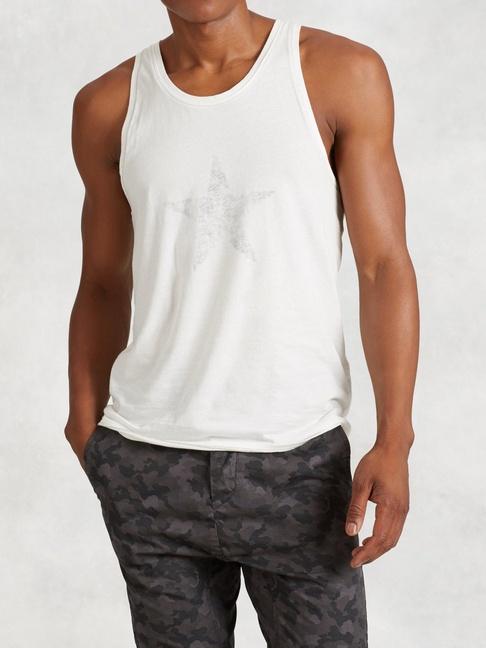 John Varvatos Faded Star Graphic Tank