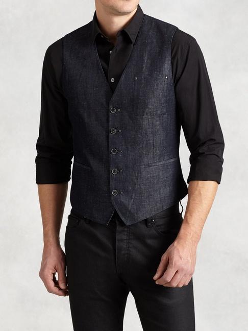John Varvatos Rivet Vest