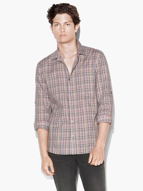 John Varvatos Roll-up Sleeve Shirt  Size: Xs